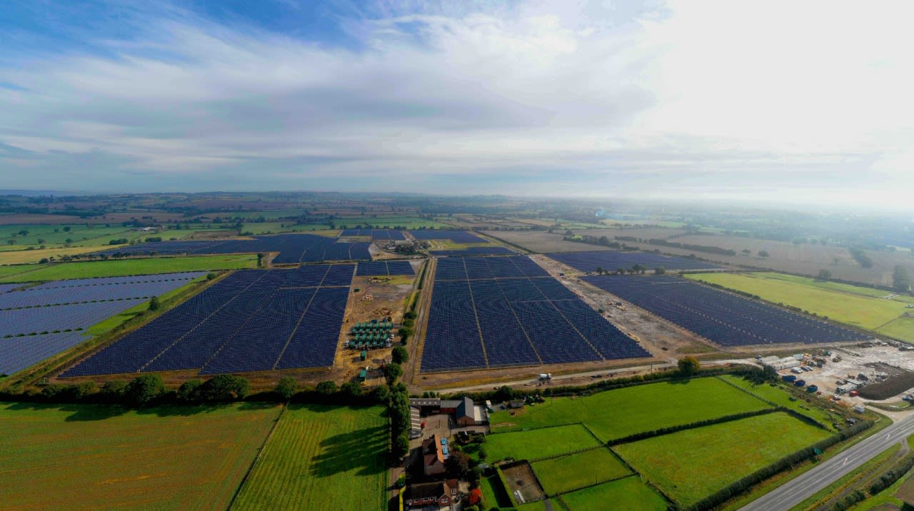 Warrington solar farm 